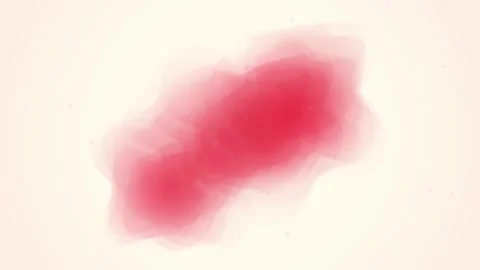 Abstract Red Watercolor Stain Cloud Soft Focus Background Stock Footage 346659653