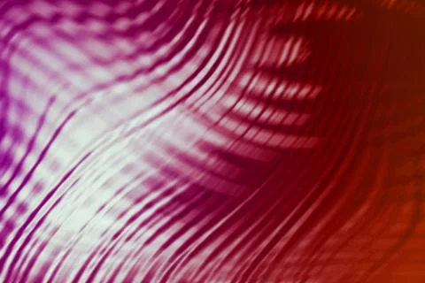 Abstract Red Wave Background. Wavy water motion Pattern. Ocean waves Stock Illustration