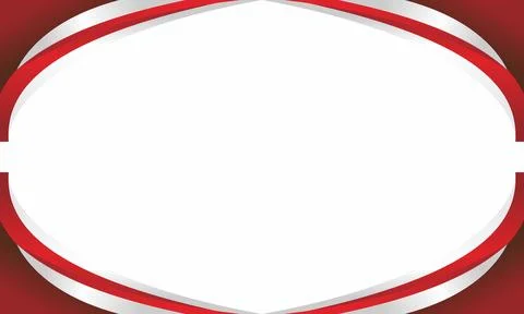 Abstract Red Wave Banner Background with Curved Modern Layout for Business .. Illustrazione stock