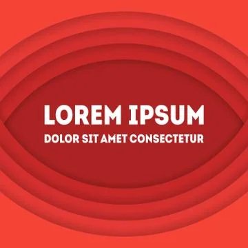 Abstract red wave material design Stock Illustration