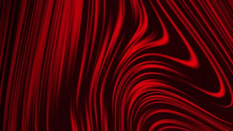 Abstract red wave patterns flowing seamlessly Stock Footage 310000637