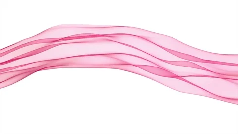 Abstract red wave in the slow motion Stock Footage 82445244