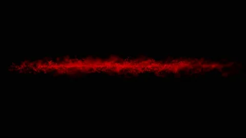 Abstract red wave from small particles on black background . Stock Footage 167782255