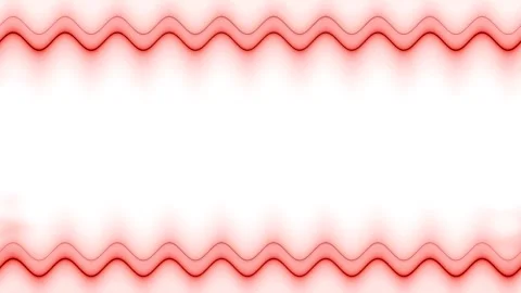 Abstract Red Waves Background Stock Footage 284397058