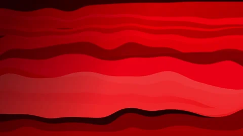 Abstract Red Waves flowing smoothly in dark background with cinematic light.. Stock Footage 340940676