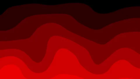 Abstract Red Waves Motion Background, 4K Seamless Loop Stock Footage 330126875