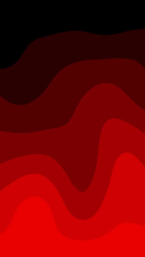 Abstract Red Waves Motion Background, Smooth Layered Wavy Pattern Animation Stock Footage 330174314