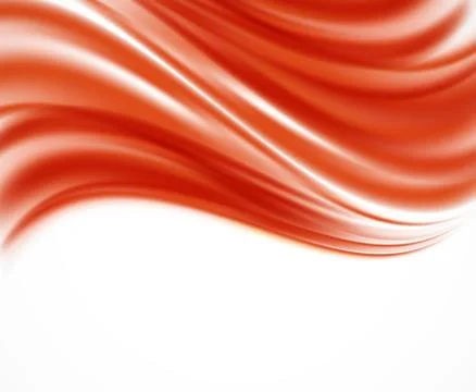Abstract red wavy backround Stock Illustration