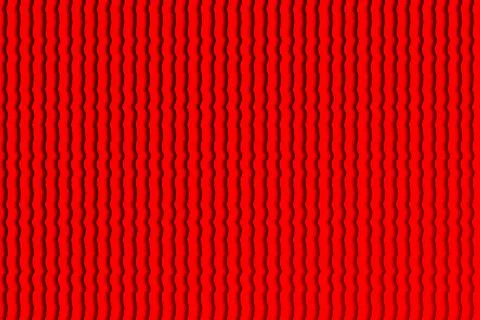 Abstract red wavy line pattern background with black shadow creating modern Ilustración de archivo