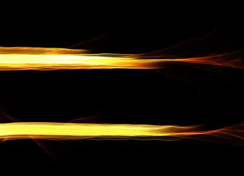 Abstract red wavy smoke flame over black background Stock Illustration