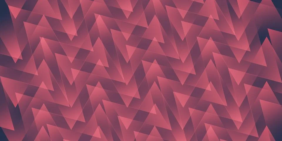 Abstract Red Wavy Translucent Triangles Layered Pattern - Texture with Copy.. Stockillustratie