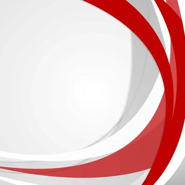 Abstract red wavy vector background Abstract red wavy corporate background... Stock Photos