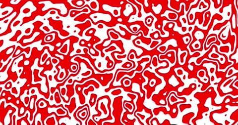 Abstract red white pattern motion looping background Stock Footage 322132340