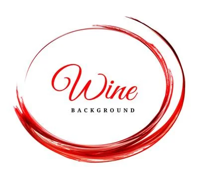 Abstract red wine background Abstract vector red wine background on white ... Stock Photos