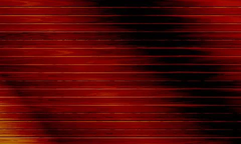 Abstract red wood planks background with glow effect. vibrant light. Stockillustratie