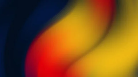 Abstract red yellow and blue background. Vibrant colors blend seamlessly. Vidéo 287184635
