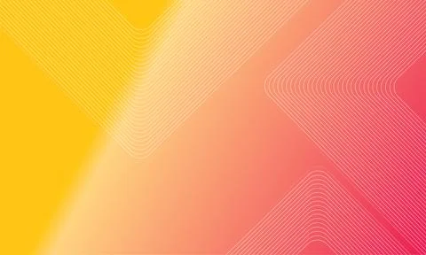 Abstract red yellow gradient background. Geometric lines pattern. Modern gr.. Stock Photos