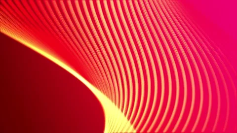 Abstract Red Yellow Lines Are Moving Video stock 185753133
