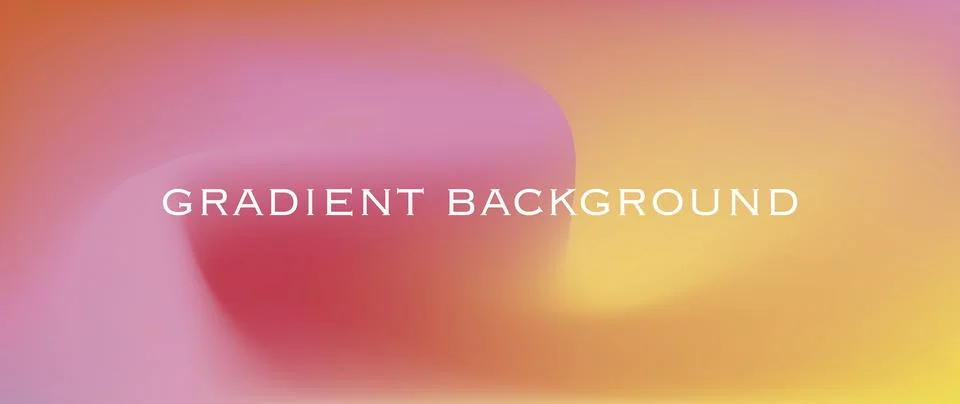 Abstract red yellow pink gradient background. Nature gradient background Illustrazione stock
