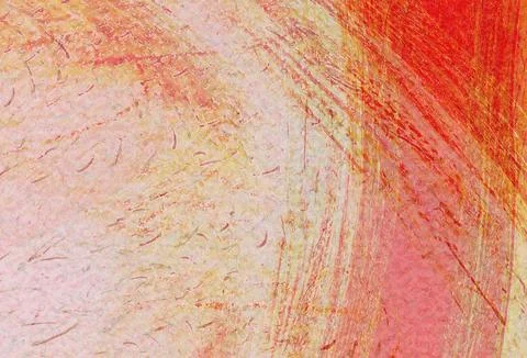 Abstract red yellow soft texture background with smooth shapes pattern. Stock Illustration