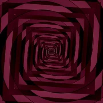 Abstract reddish spiral pattern Stock Illustration