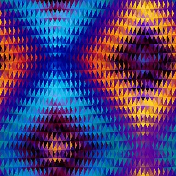 Abstract reeded glass texture.. Patterned glass effect background. Seamless Illustrazione stock