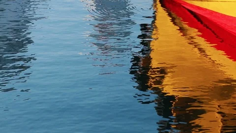 Abstract reflections in sea water. Stock Footage 100693952