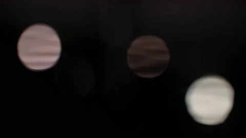 Abstract reflections on the surface of the water. Reflections of lanterns in the Stock Footage 134462674