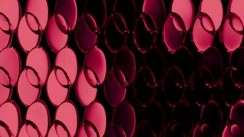 Abstract Reflective Glass Pattern Animation Stock Footage 335795955