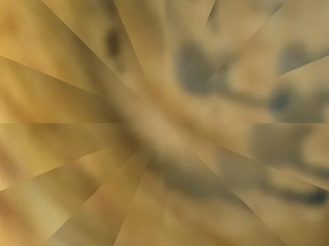 Abstract reflex effect brown shiny background with different elements Stockfoto's