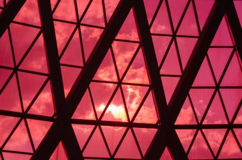 Abstract regular and  triangular,  background. Stock Photos