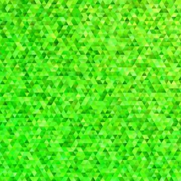 Abstract regular triangle tile mosaic background - gradient vector design Illustrazione stock