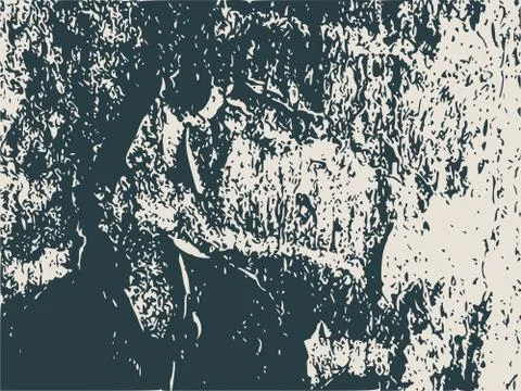 Abstract relief surface background Stock Illustration