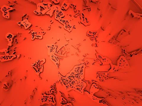 Abstract relief surface background Stock Illustration