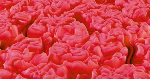 The abstract relief surface oscillates smoothly Video stock 332215080