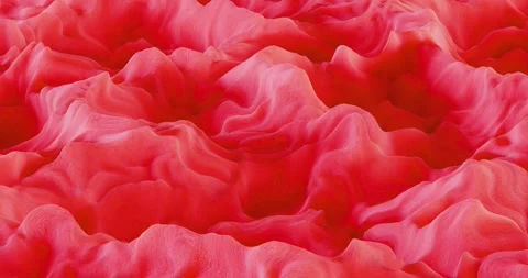 The abstract relief surface oscillates smoothly Stock-Footage 332215112