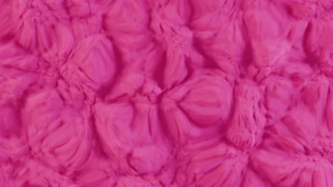 The abstract relief surface smoothly oscillates endlessly Video stock 332866128