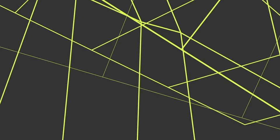 Abstract rendering of colored lines on a gray background. Stock Illustration