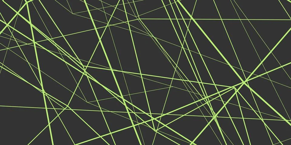 Abstract rendering of colored lines on a gray background. Stock Illustration