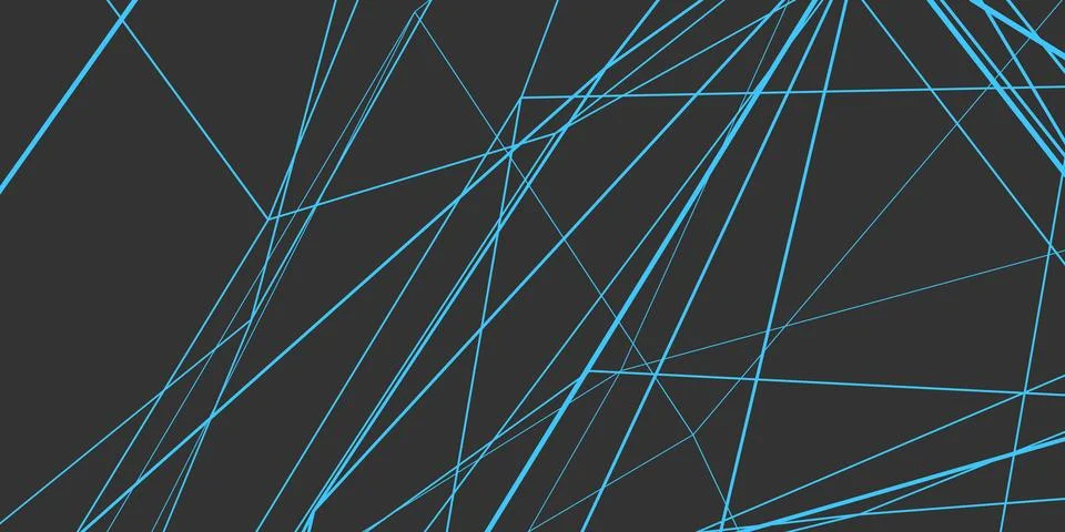 Abstract rendering of colored lines on a gray background. Stock Illustration