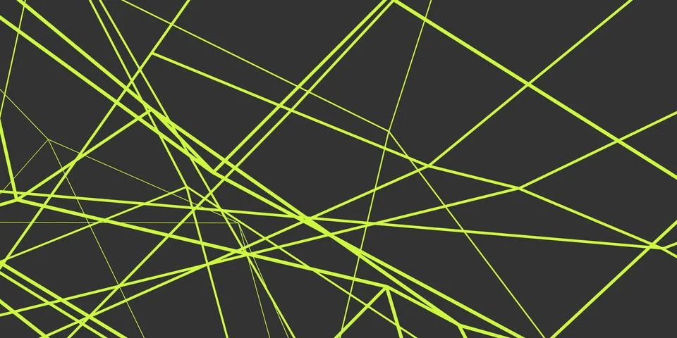 Abstract rendering of colored lines on a gray background. Stock Illustration