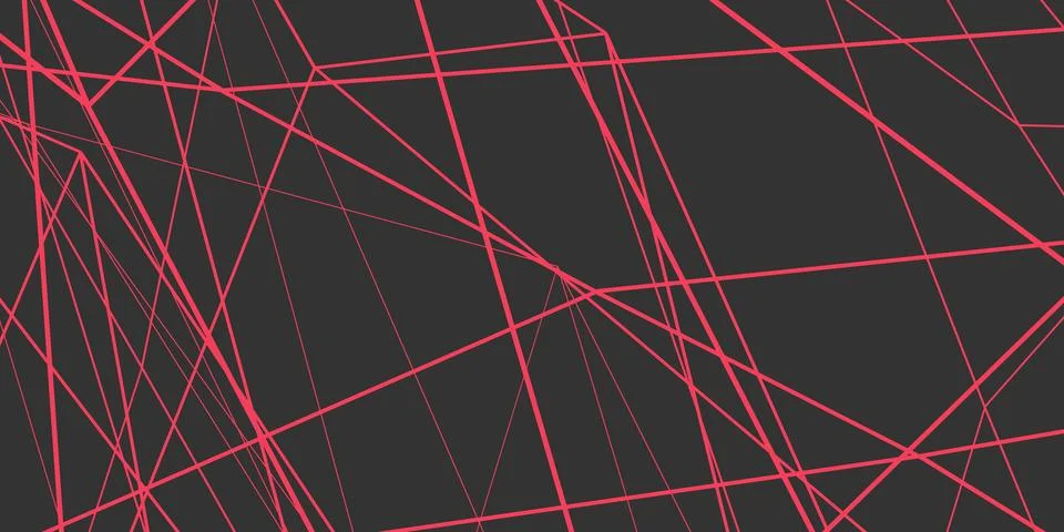 Abstract rendering of colored lines on a gray background. Stock-Illustration