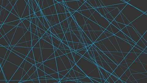 Abstract rendering of colored lines on a gray background. Stock Illustration