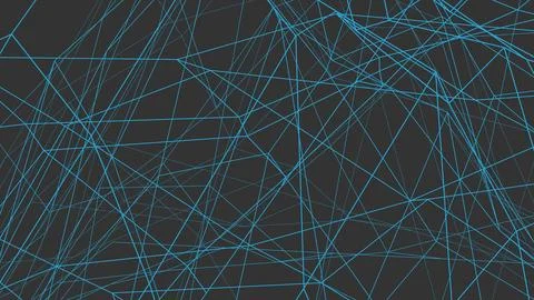 Abstract rendering of colored lines on a gray background. Stock-Illustration