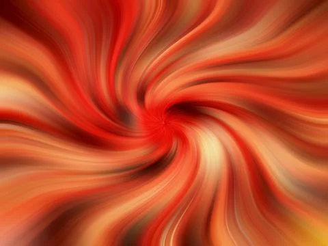 Abstract rendering in a colorful flower illusive shape Illustration