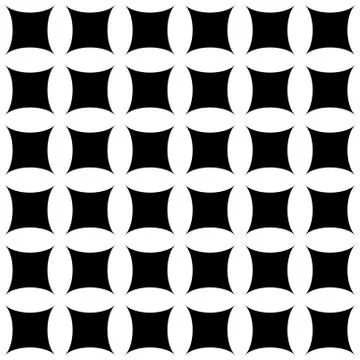 Abstract repeatable background, pattern. Monochrome vector texture. Stock Illustration