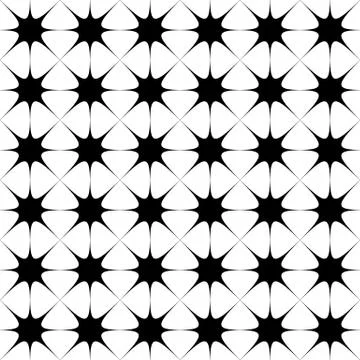 Abstract repeatable background, pattern. Monochrome vector texture. Stock Illustration