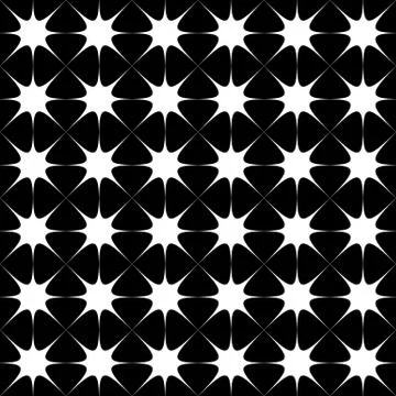Abstract repeatable background, pattern. Monochrome vector texture. イラスト素材