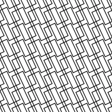 Abstract repeatable background, pattern. Monochrome vector texture. イラスト素材