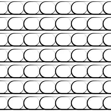 Abstract repeatable background, pattern. Monochrome vector texture. イラスト素材